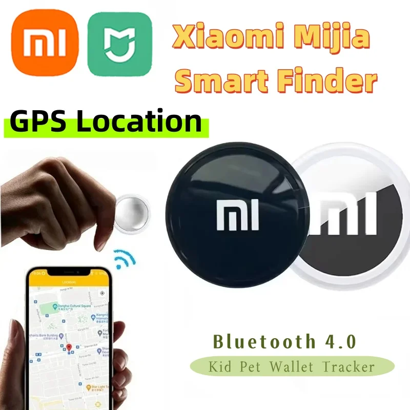 Xiaomi Mijia Smart Finder - Mini Lokalizator GPS dla Dzieci i Zwierząt 📍